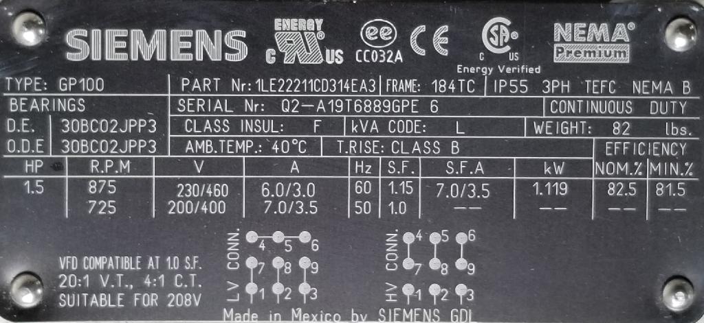 1LE22211CD314EA3-Siemens-Dealers Industrial
