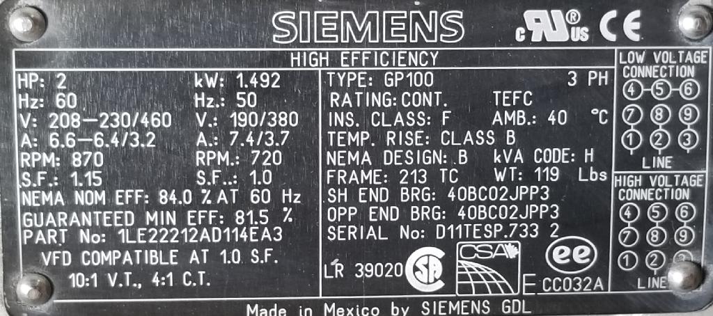 1LE22212AD114EA3-Siemens-Dealers Industrial