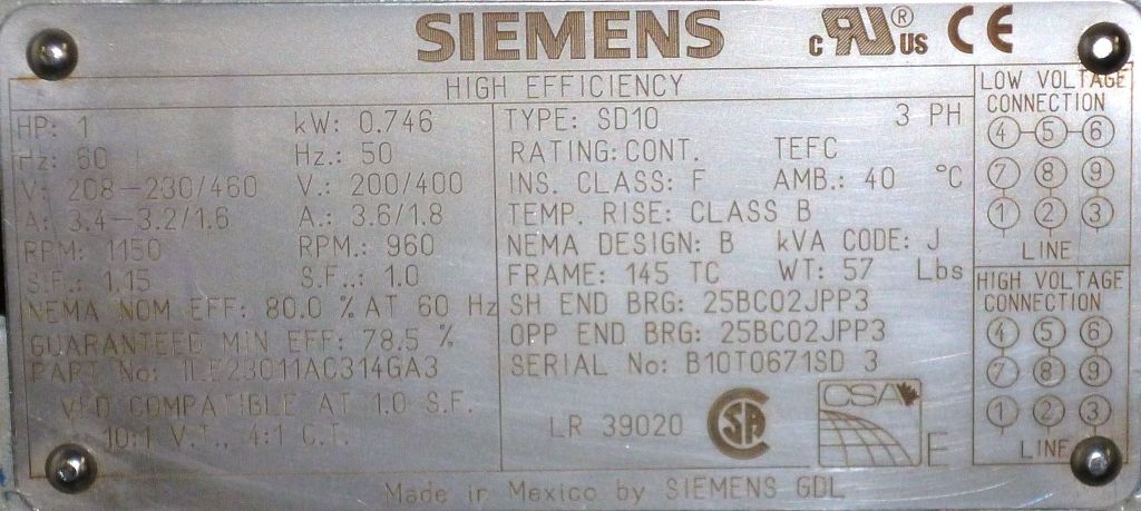 1LE23011AC314GA3-Siemens-Dealers Industrial