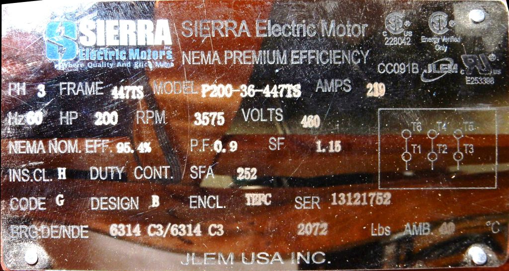 P200-36-447TS-Sierra/JLEM-Dealers Industrial