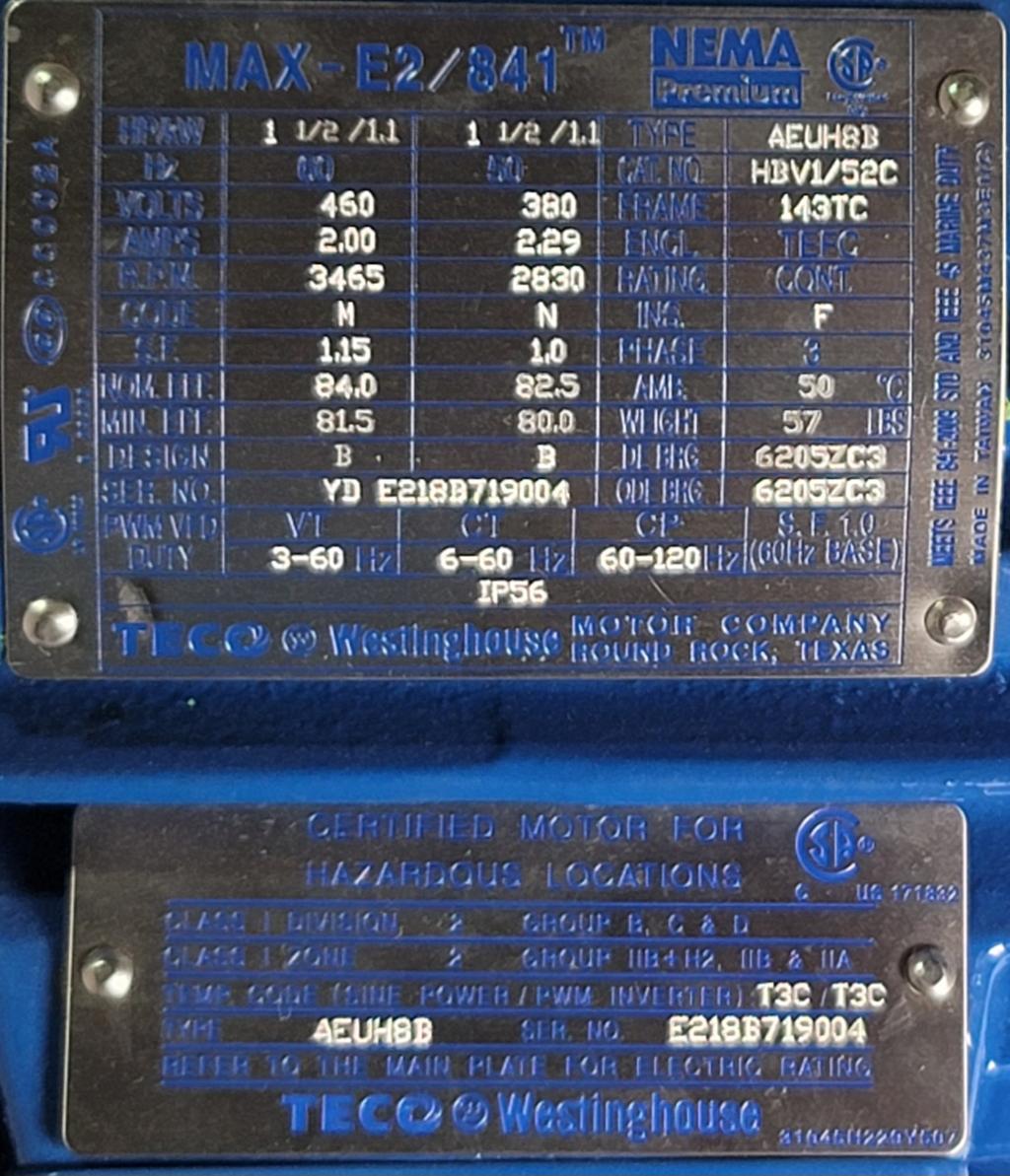 HBV1/52C-Teco-Dealers Industrial