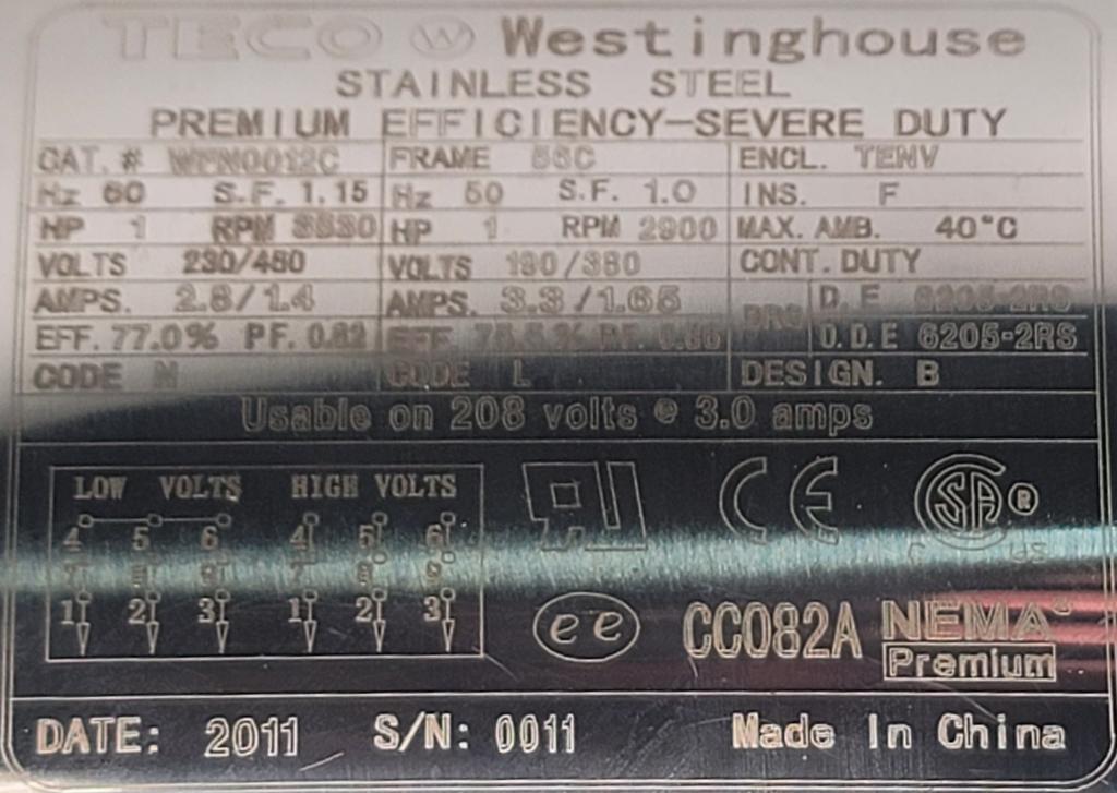 WFN0012C--Teco-Dealers Industrial