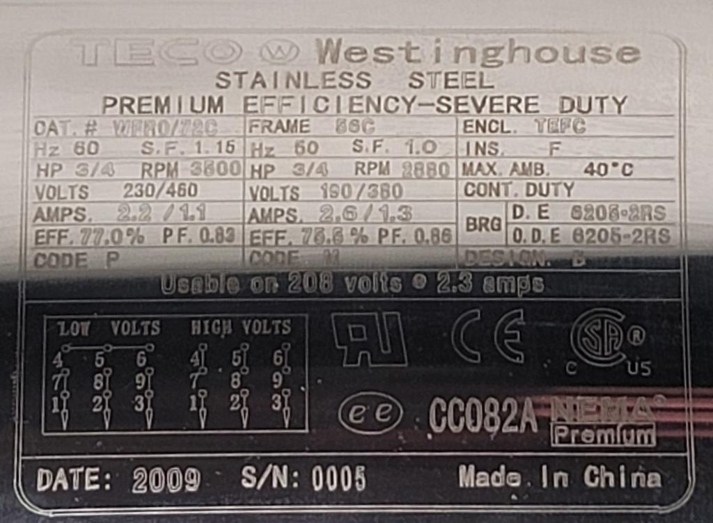 WFR0/72C--Teco-Dealers Industrial