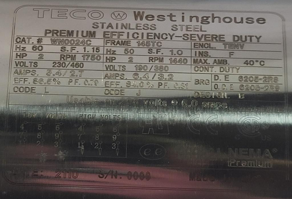 Package-WN0024C--and-E510-402-H3-U-Teco Motor/TECO Drive-Dealers Industrial