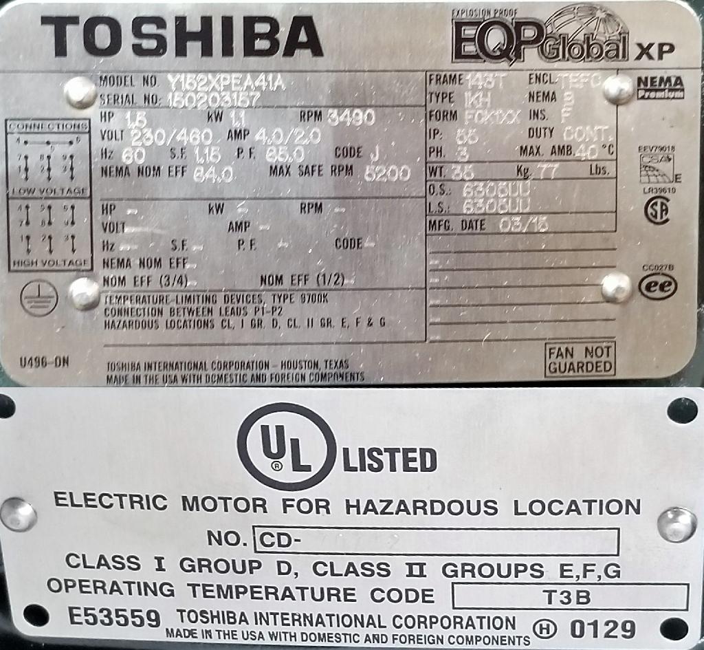 Y152XPEA41A-Toshiba-Dealers Industrial