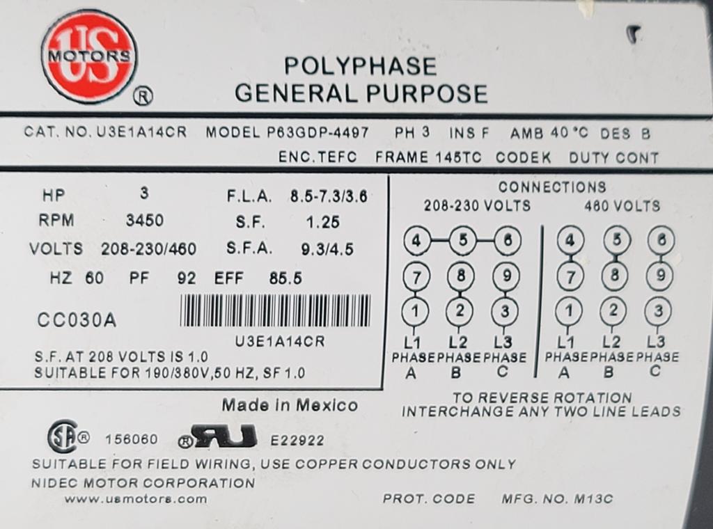 U3E1A14CR-U.S.-Dealers Industrial