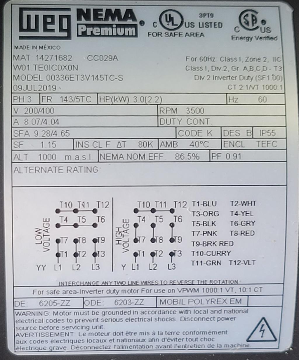 00336ET3V145TC-S-WEG-Dealers Industrial