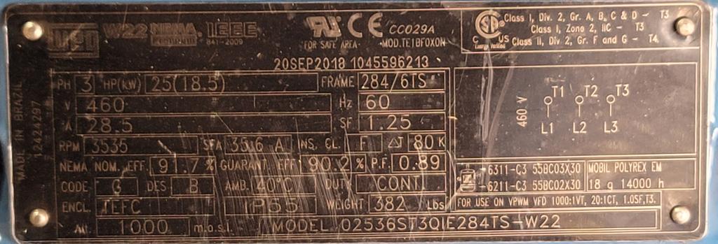 02536ST3QIE284TS-W22--WEG-Dealers Industrial