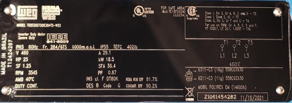 T02536ST3QIE284TS--WEG-Dealers Industrial