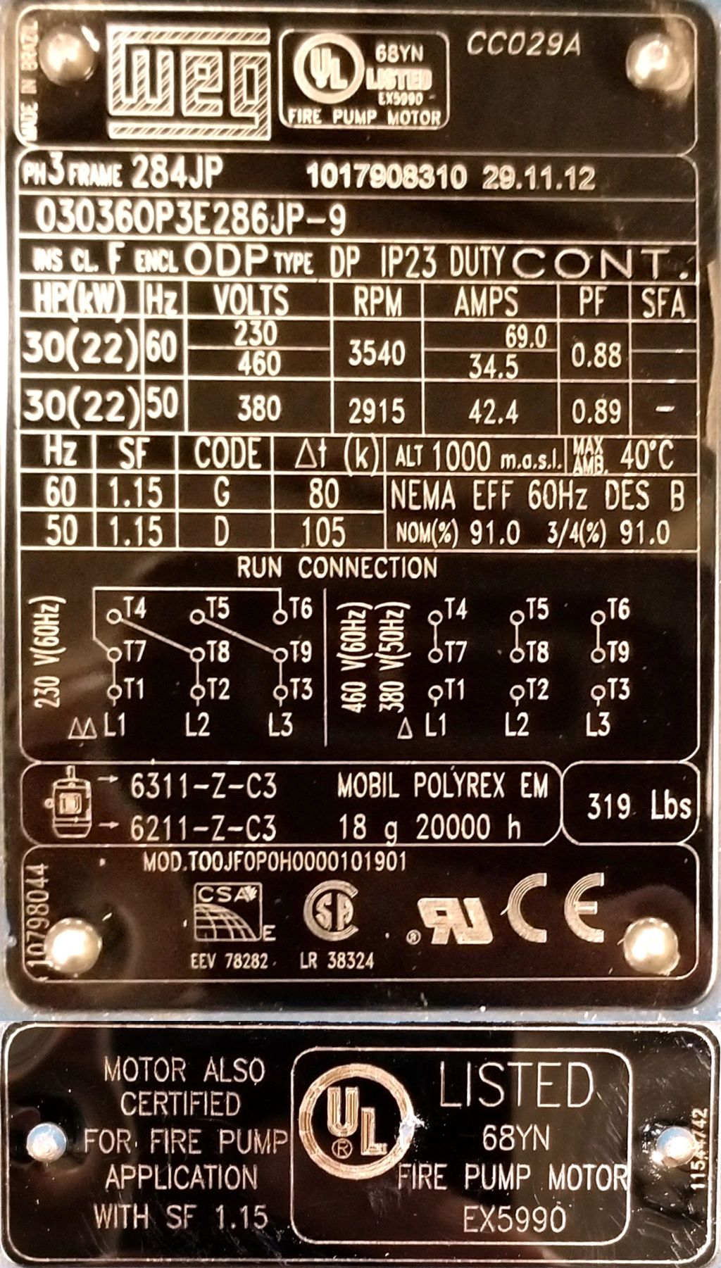 03036OP3E284JP-9-Weg-Dealers Industrial