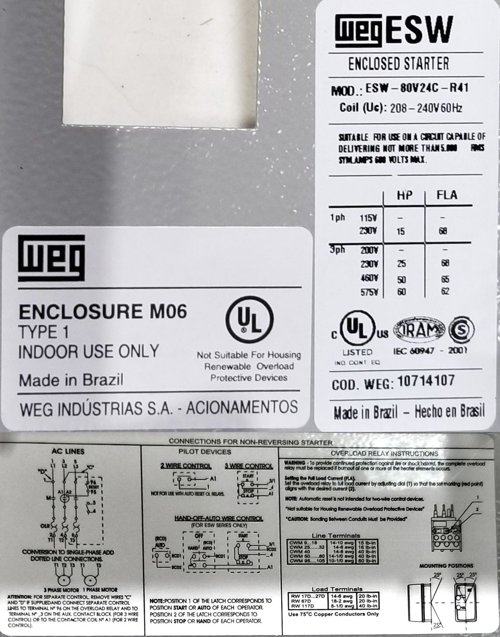 ESW-80V24C-R41--Weg-Dealers Industrial