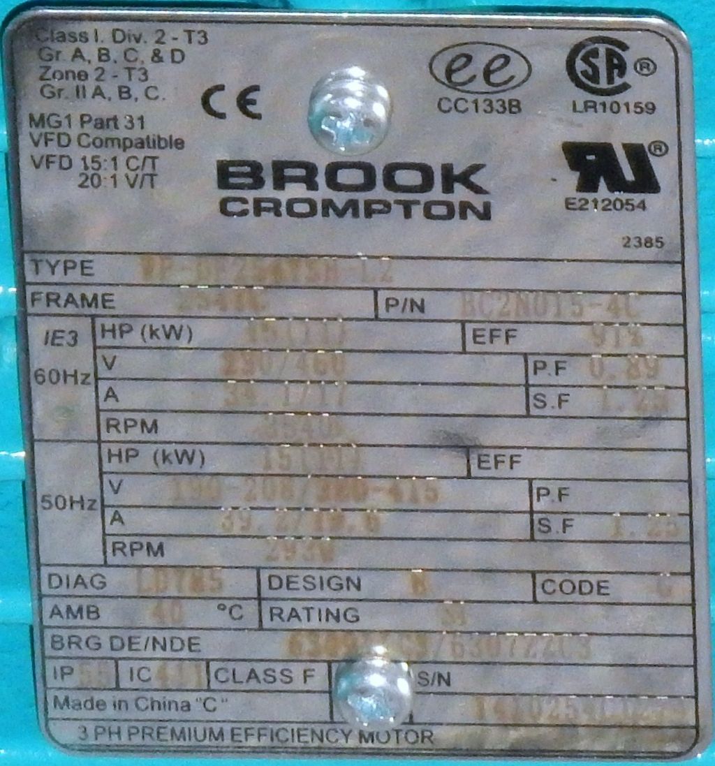 BC2N015-4C-Dealers Industrial-Brook Crompton