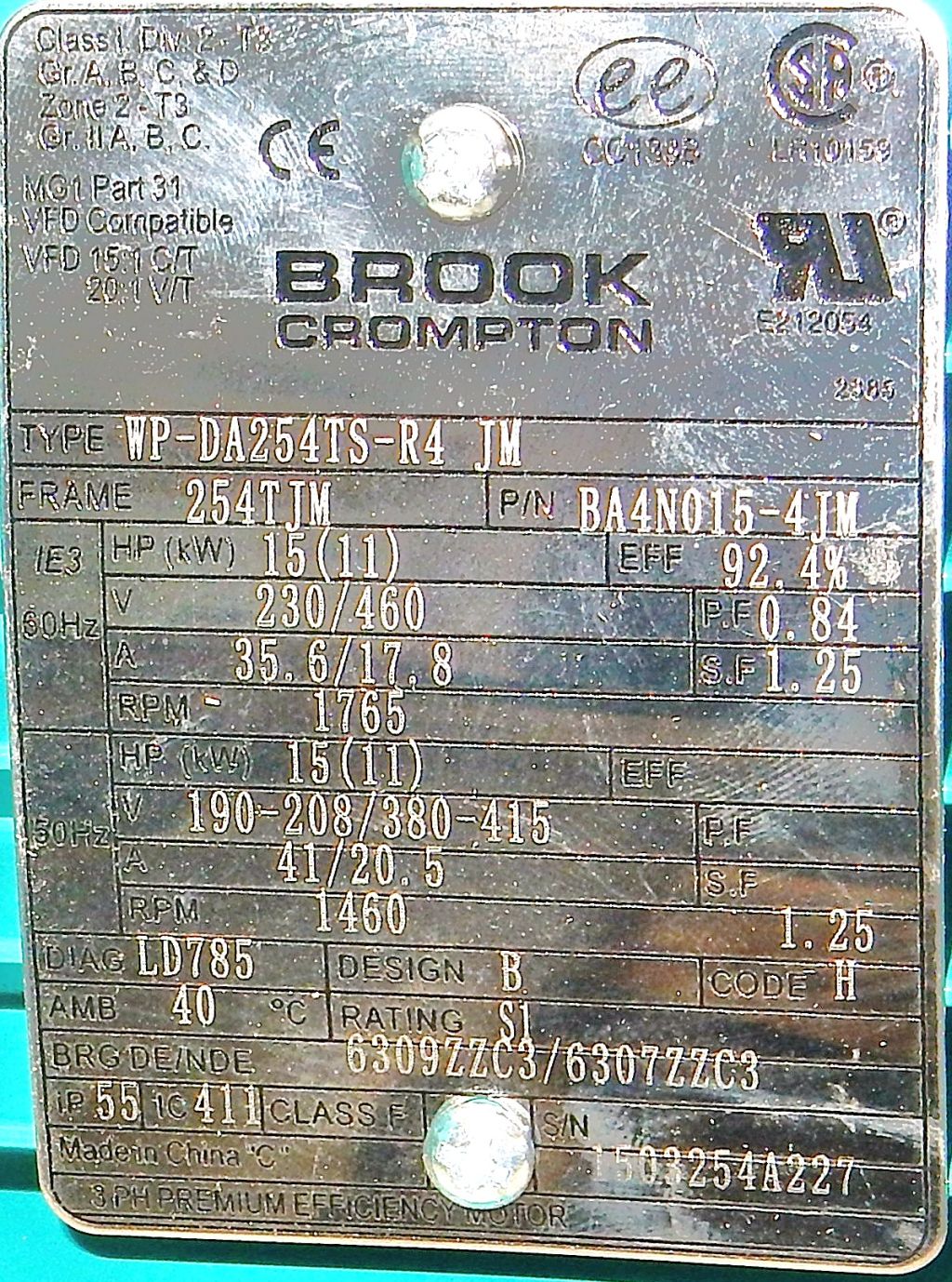 BA4N015-4JM-Dealers Electric-Brook Crompton