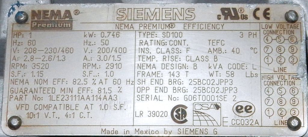 1LE23111AA114AA3-Dealers Electric-Siemens